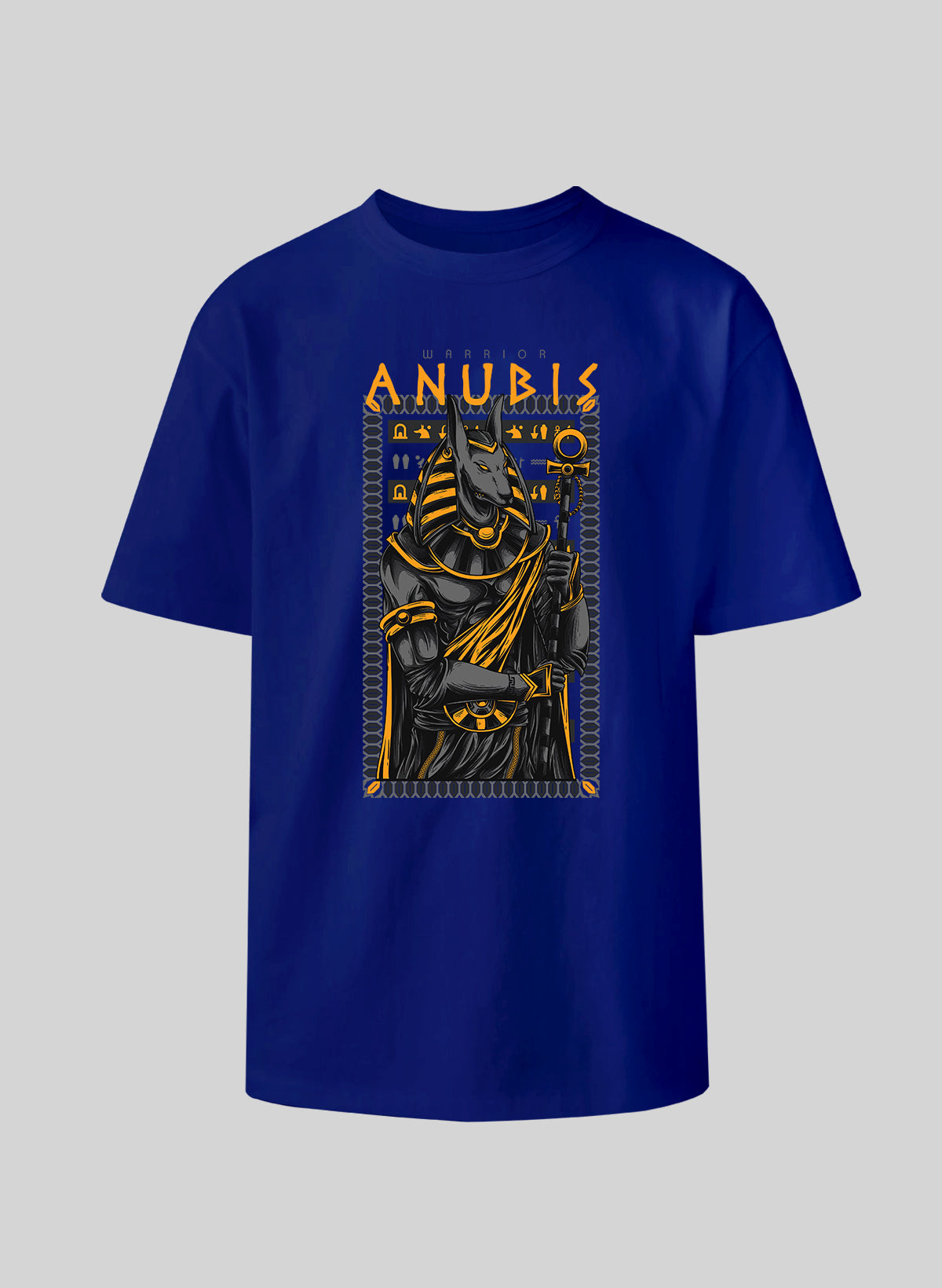 WARRIOR ANUBIS COTTON OVERSIZED T-SHIRT