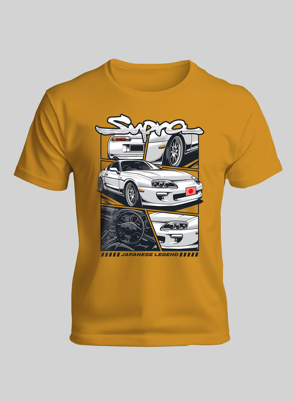 SUPRA JAPANESE LEGEND CREW NECK T-SHIRT