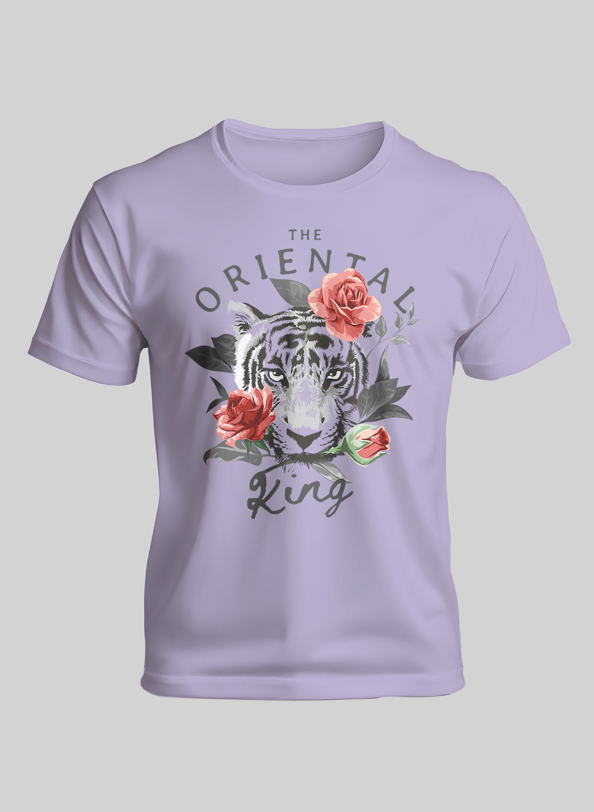 THE ORIENTAL KING CREW NECK T-SHIRT