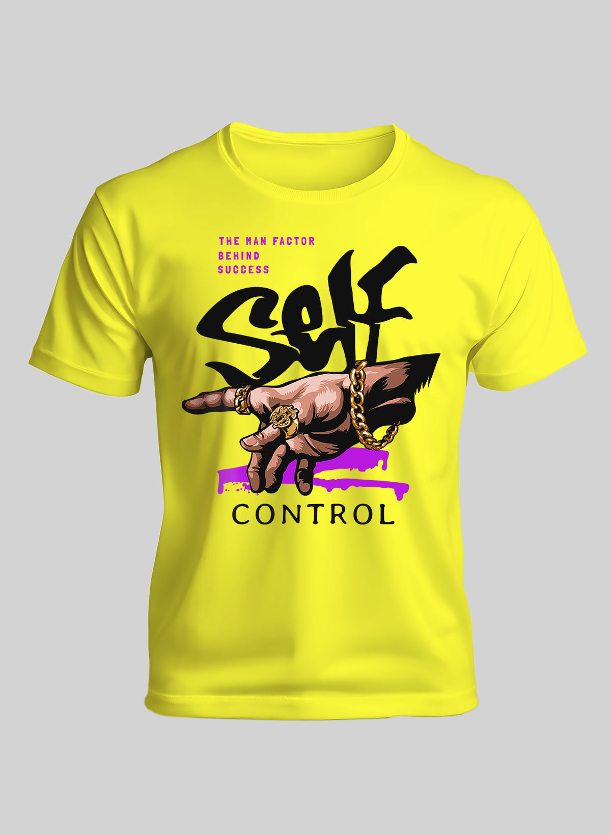 POWER IN CONTROL CREW NECK T-SHIRT