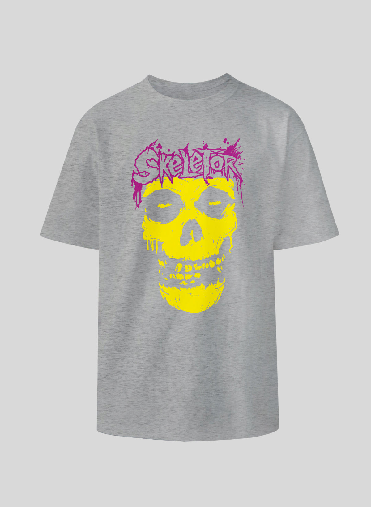 SKELETOR COTTON OVERSIZED T-SHIRT