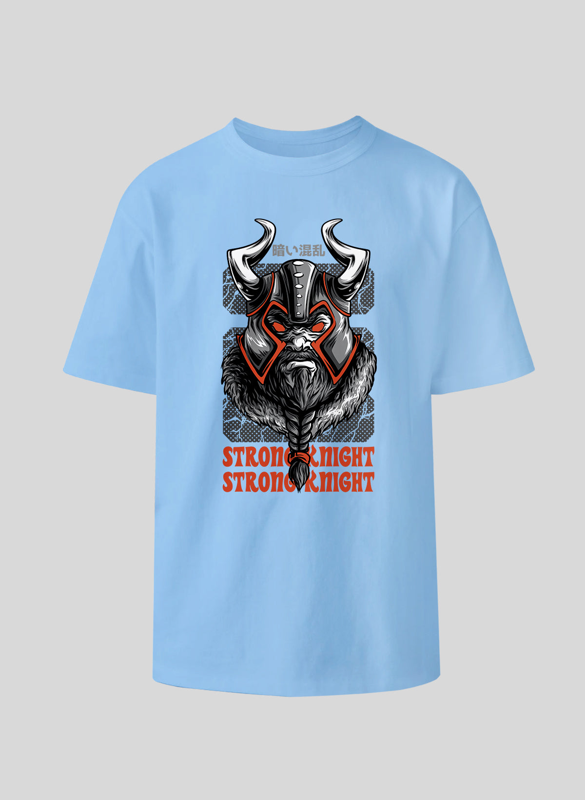 STRONG KNIGHT COTTON OVERSIZED T-SHIRT