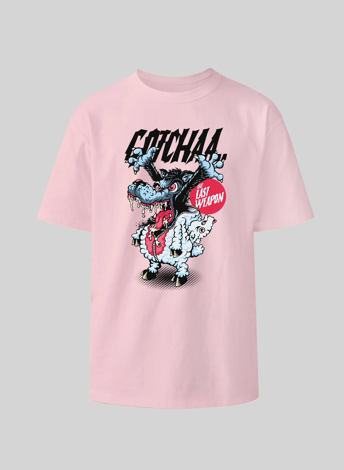 COCHAA THE LAST WEAPON COTTON OVERSIZED T-SHIRT