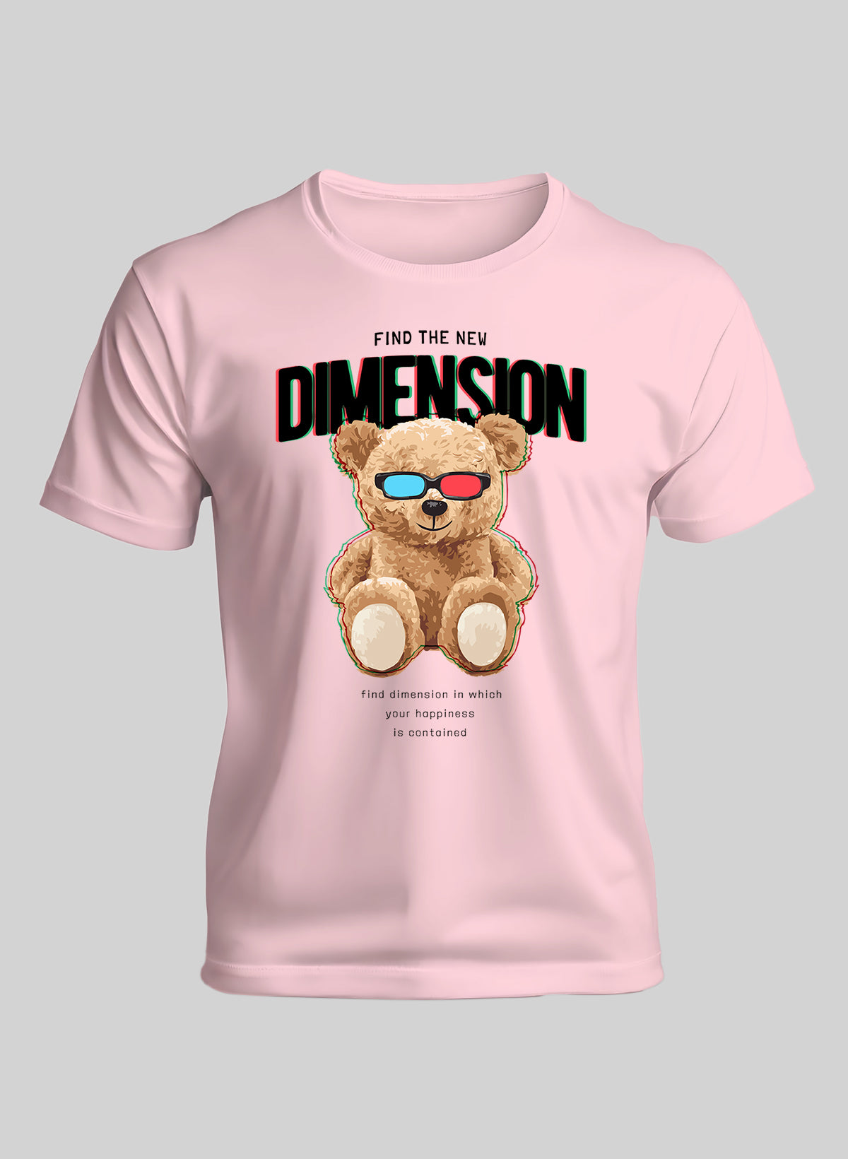 TEDDY FIND THE NEW DIMENSION CREW NECK T-SHIRT