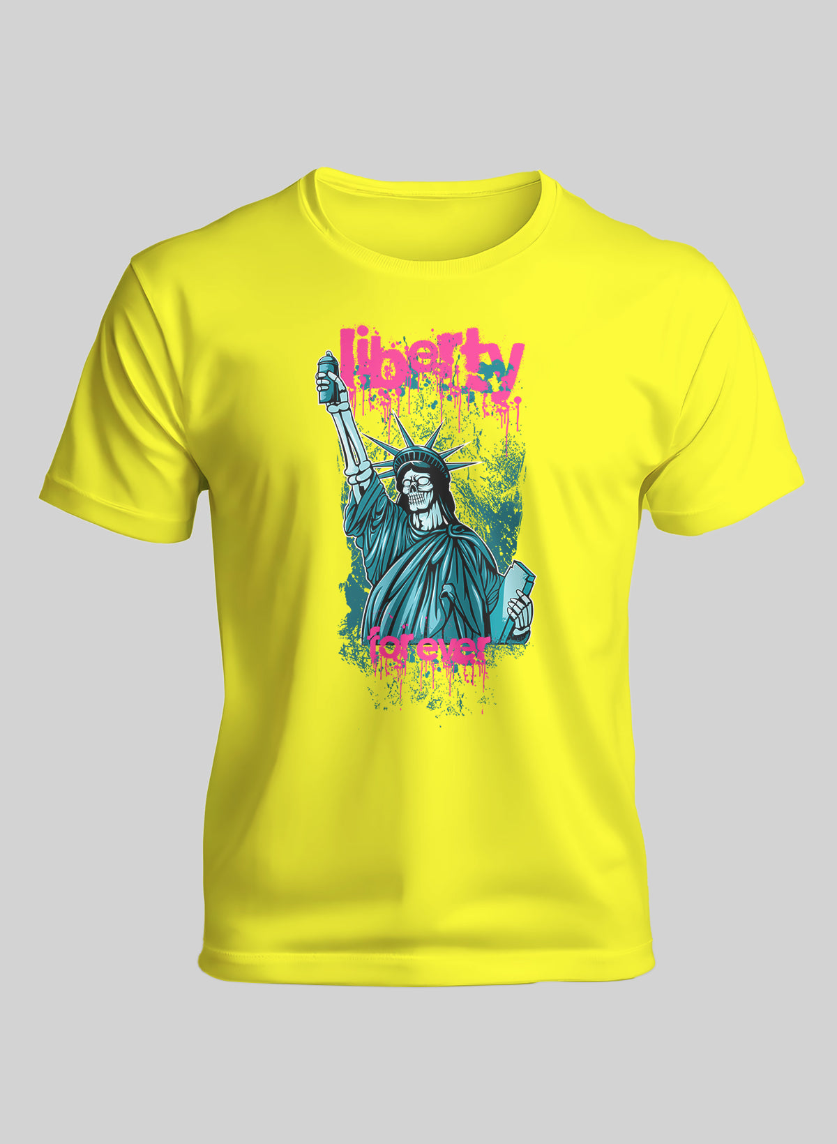 LIBERTY FOREVER CREW NECK T-SHIRT