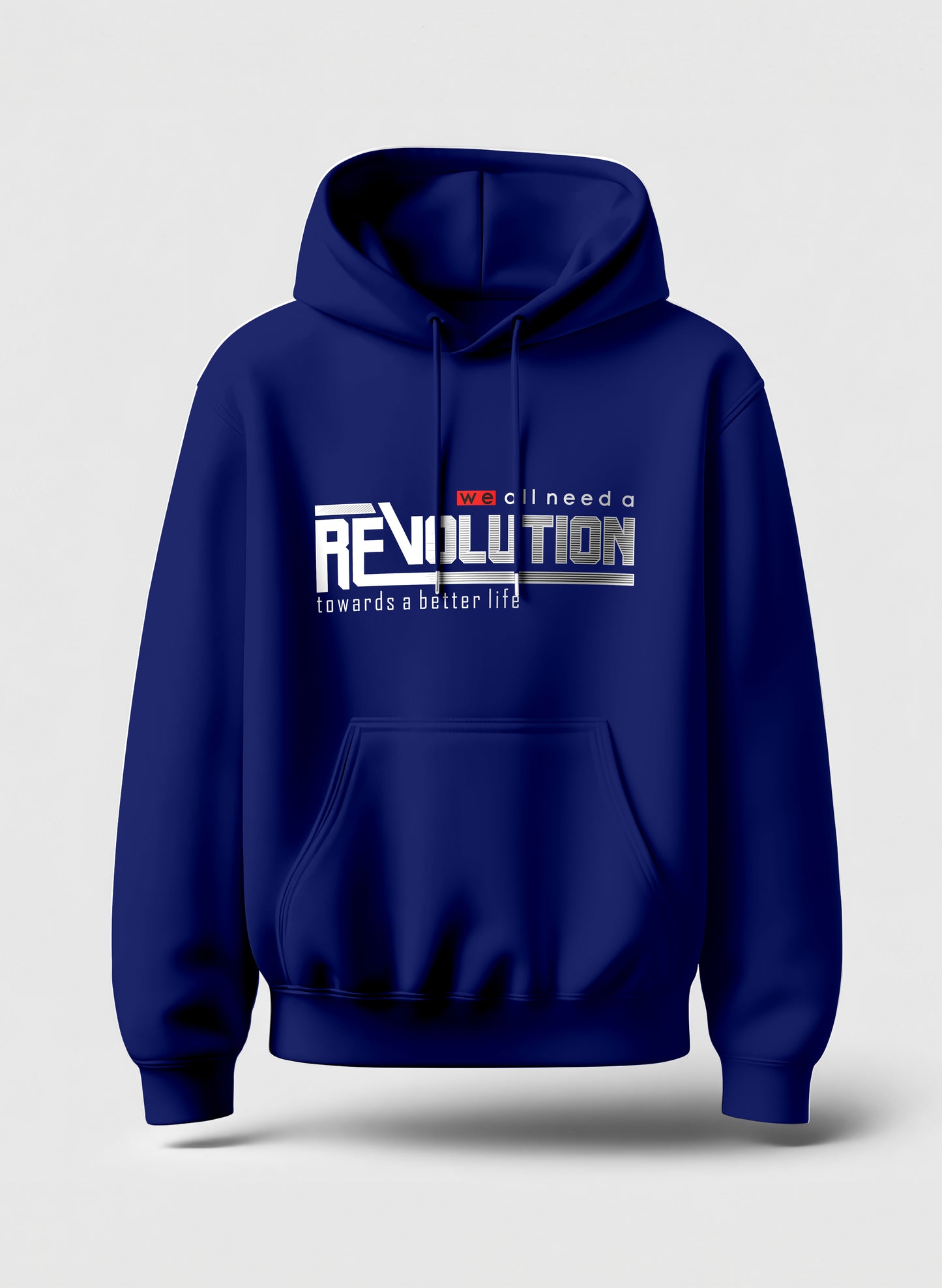 WE NEED REVOLUTION COMFORT HOODIE