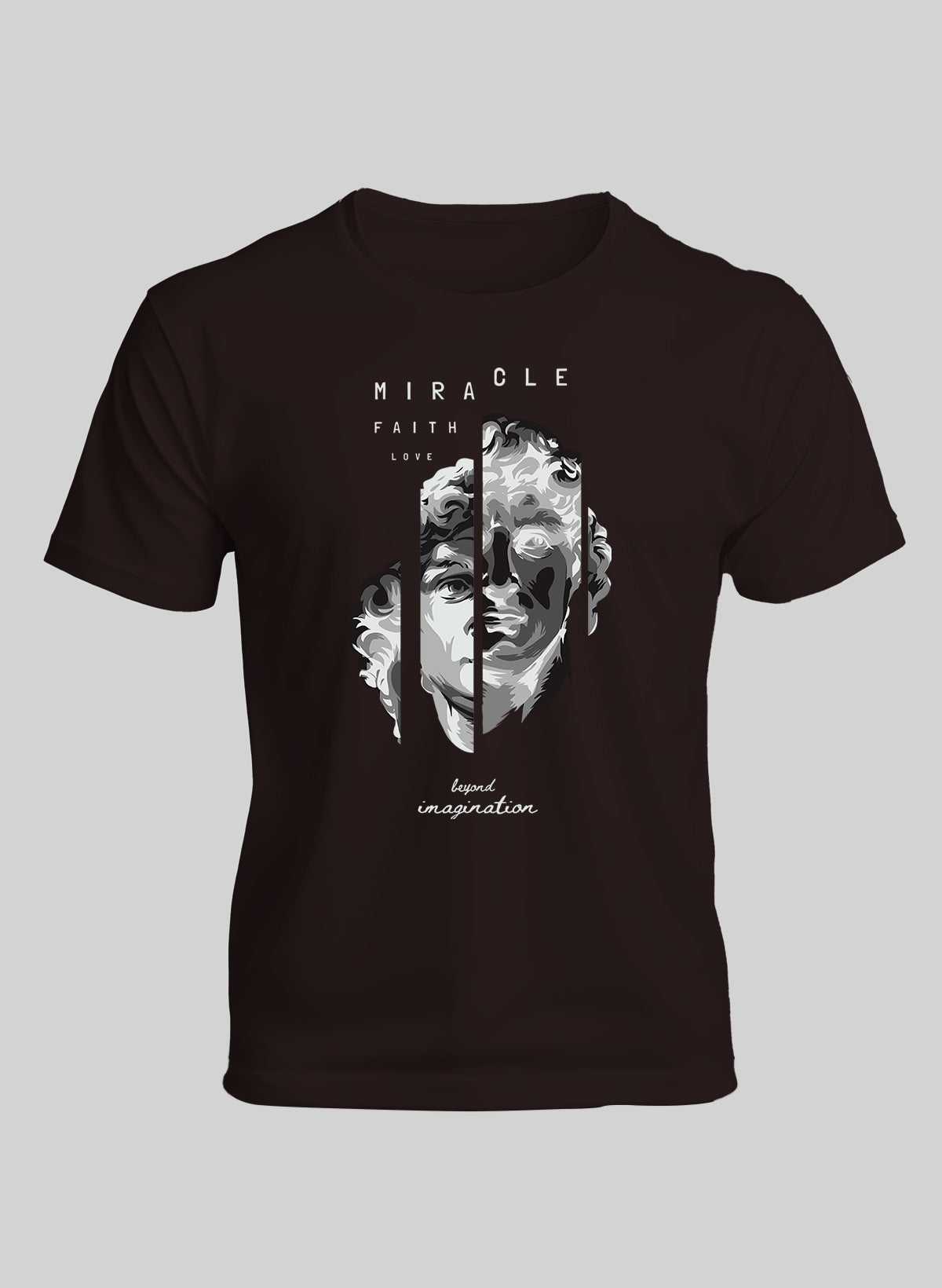 A MIRACLE BEYOND IMAGINATION CREW NECK T-SHIRT