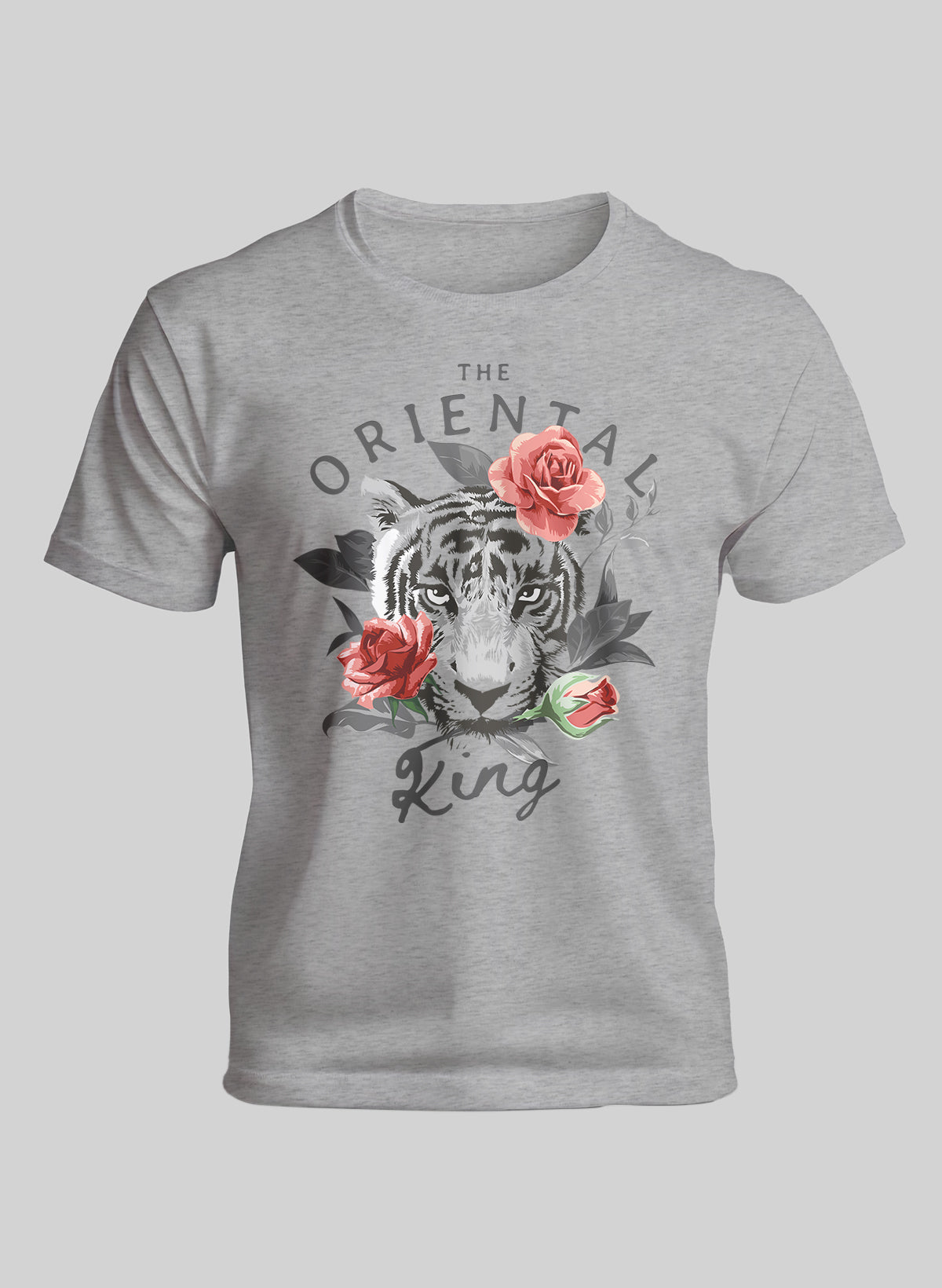 THE ORIENTAL KING CREW NECK T-SHIRT