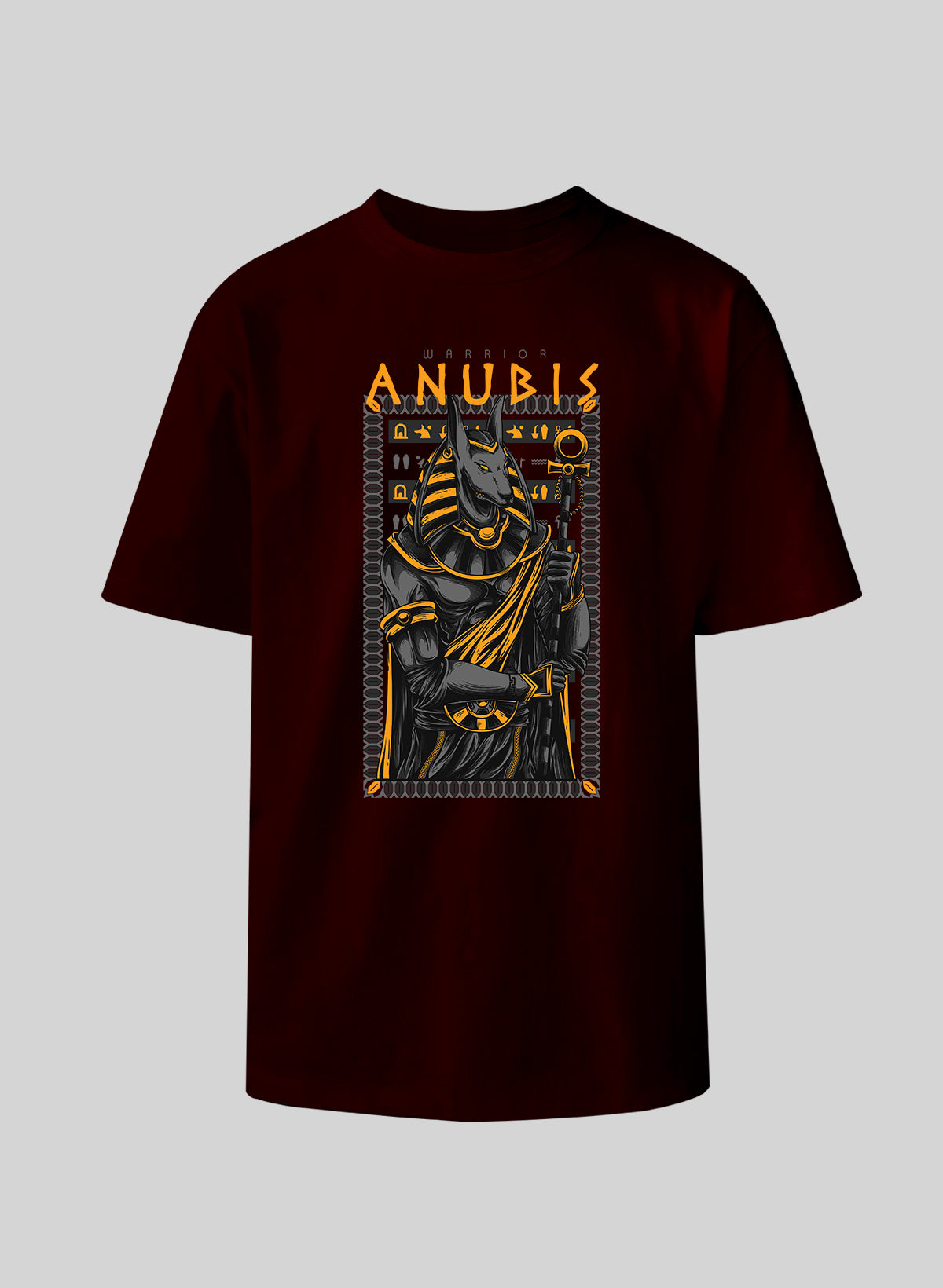 WARRIOR ANUBIS COTTON OVERSIZED T-SHIRT