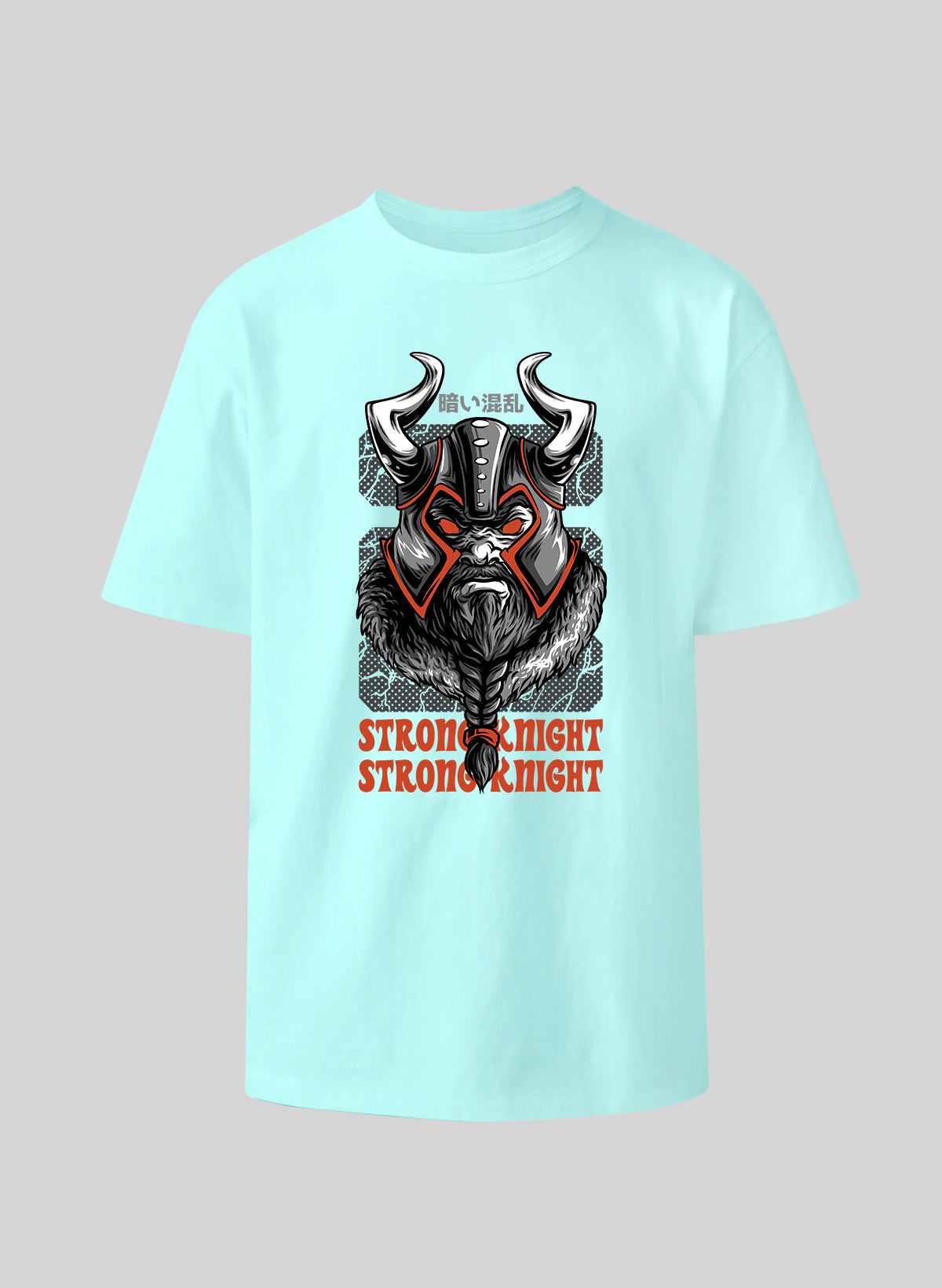 STRONG KNIGHT COTTON OVERSIZED T-SHIRT