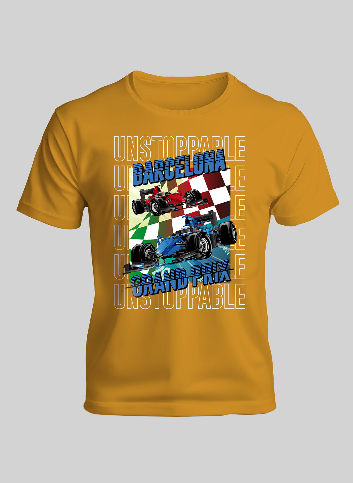 BARCELONA GRAND PRIX CREW NECK T-SHIRT