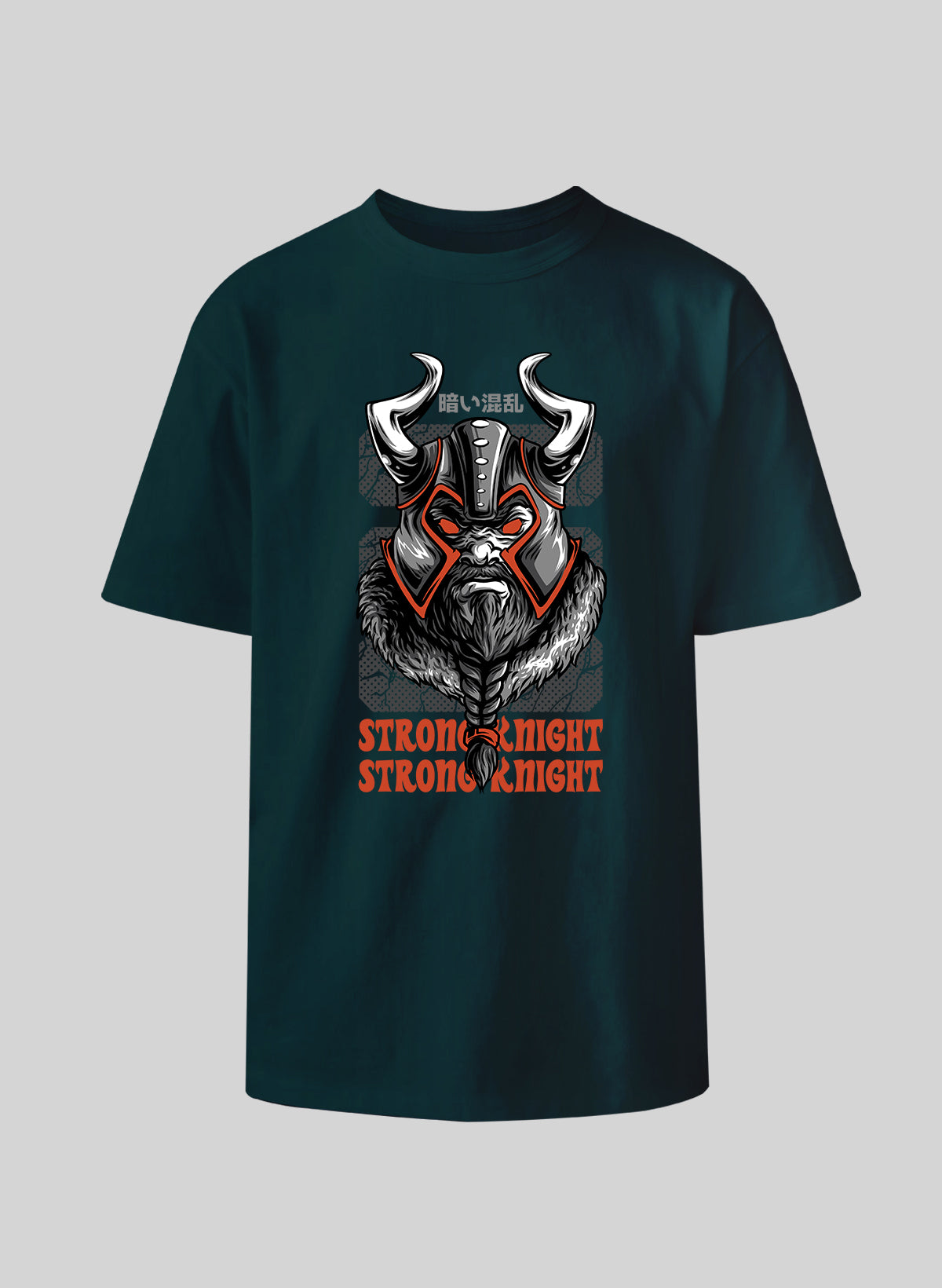 STRONG KNIGHT COTTON OVERSIZED T-SHIRT