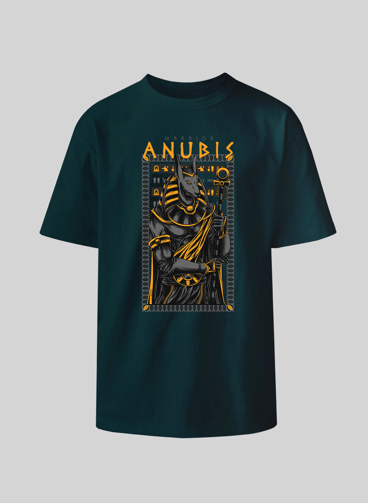 WARRIOR ANUBIS COTTON OVERSIZED T-SHIRT