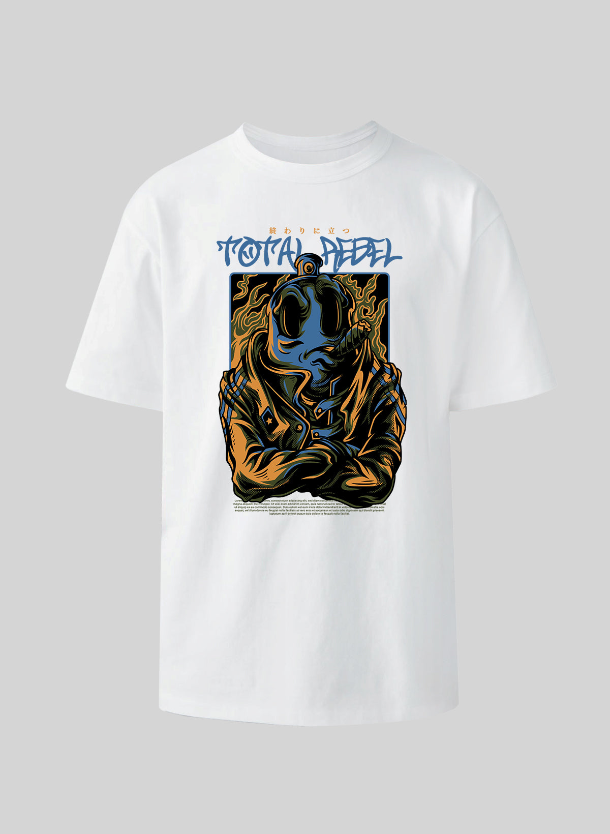 TOTAL REBEL COTTON OVERSIZED T-SHIRT