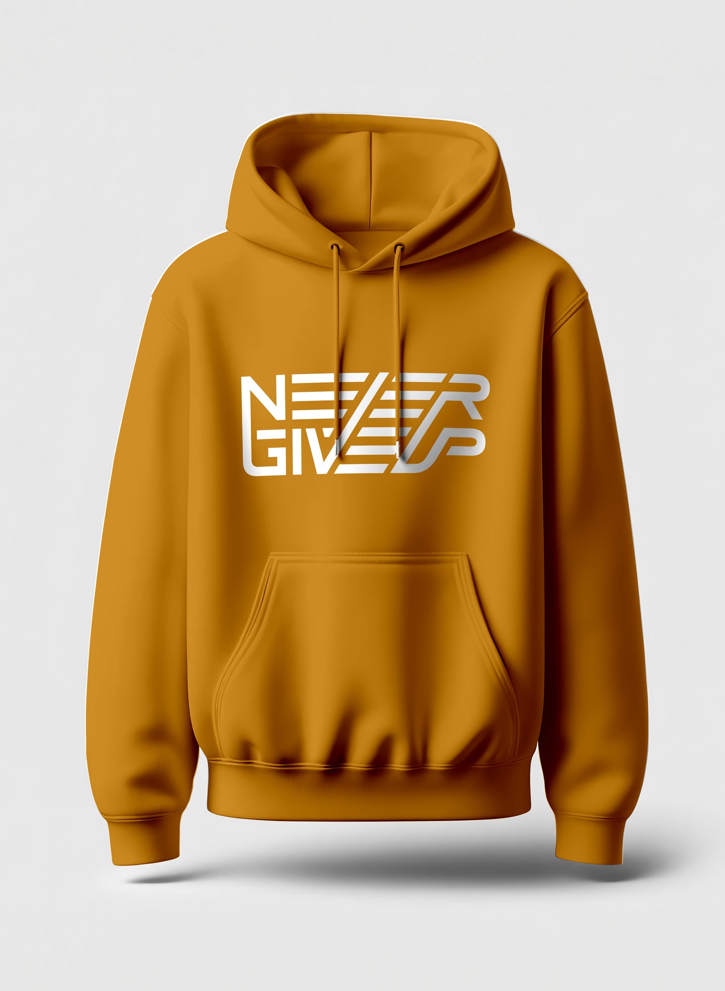 NEVER GIVE UP COMFORT HOODIE