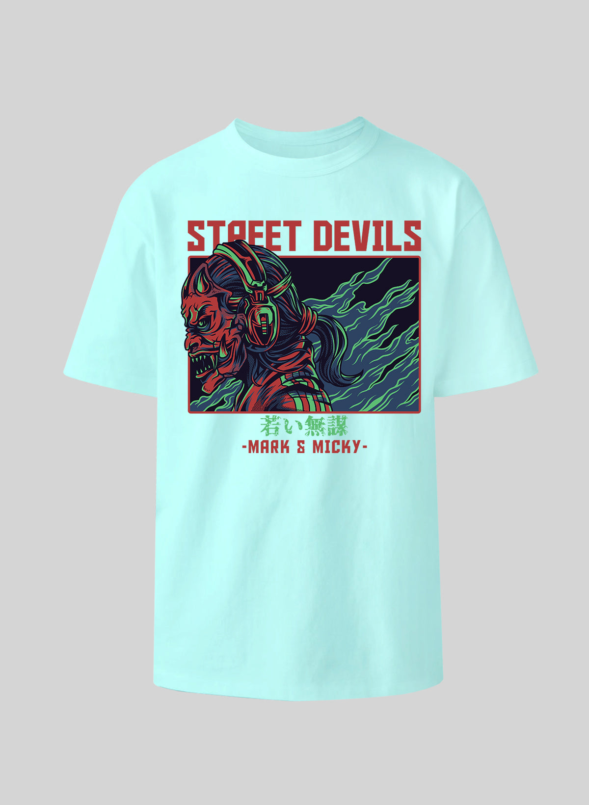 STREET DEVILS COTTON OVERSIZED T-SHIRT