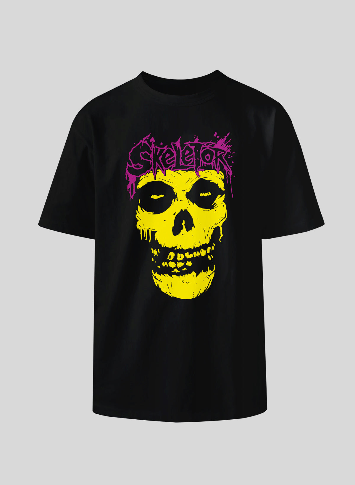 SKELETOR COTTON OVERSIZED T-SHIRT