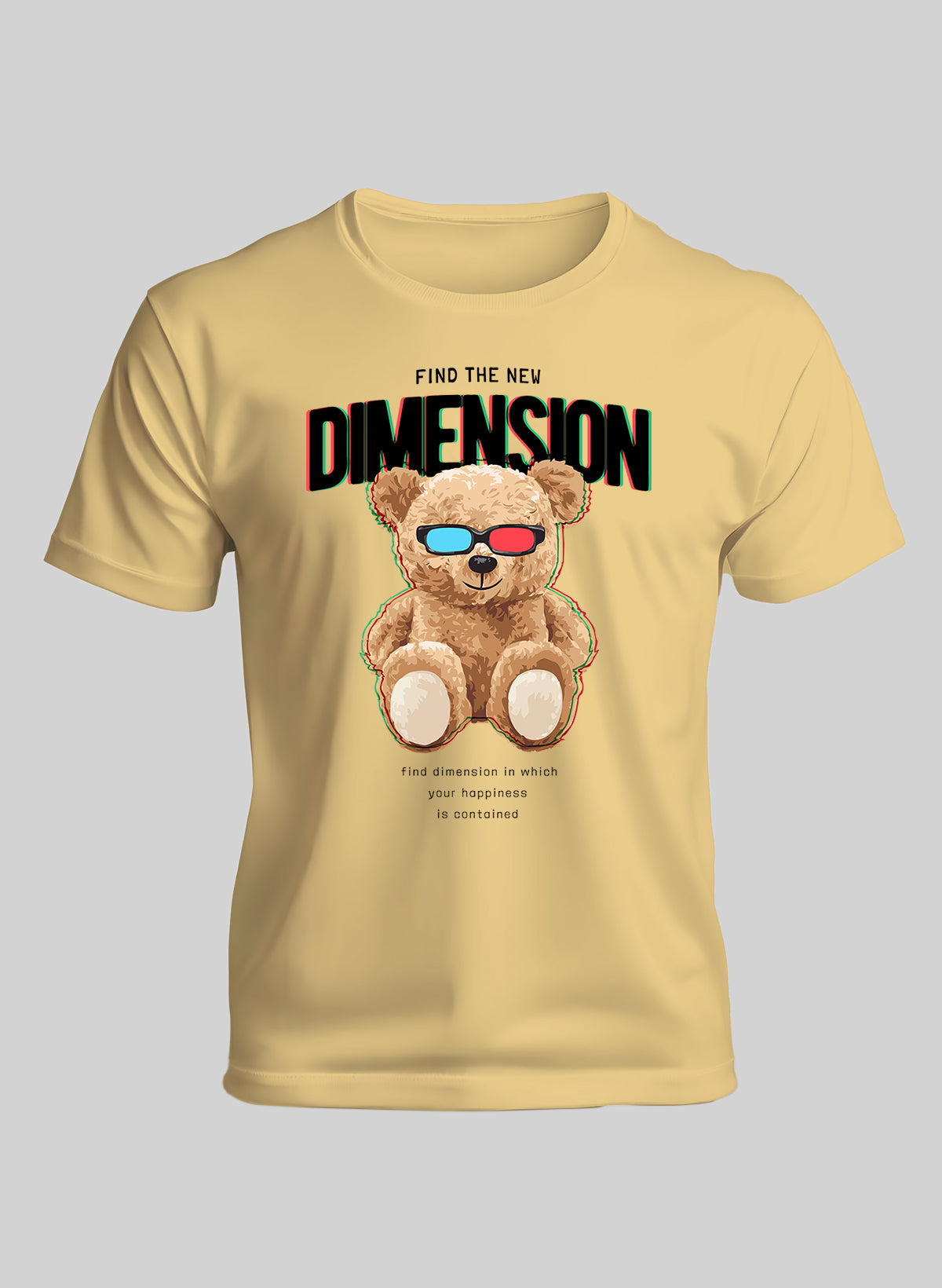 TEDDY FIND THE NEW DIMENSION CREW NECK T-SHIRT