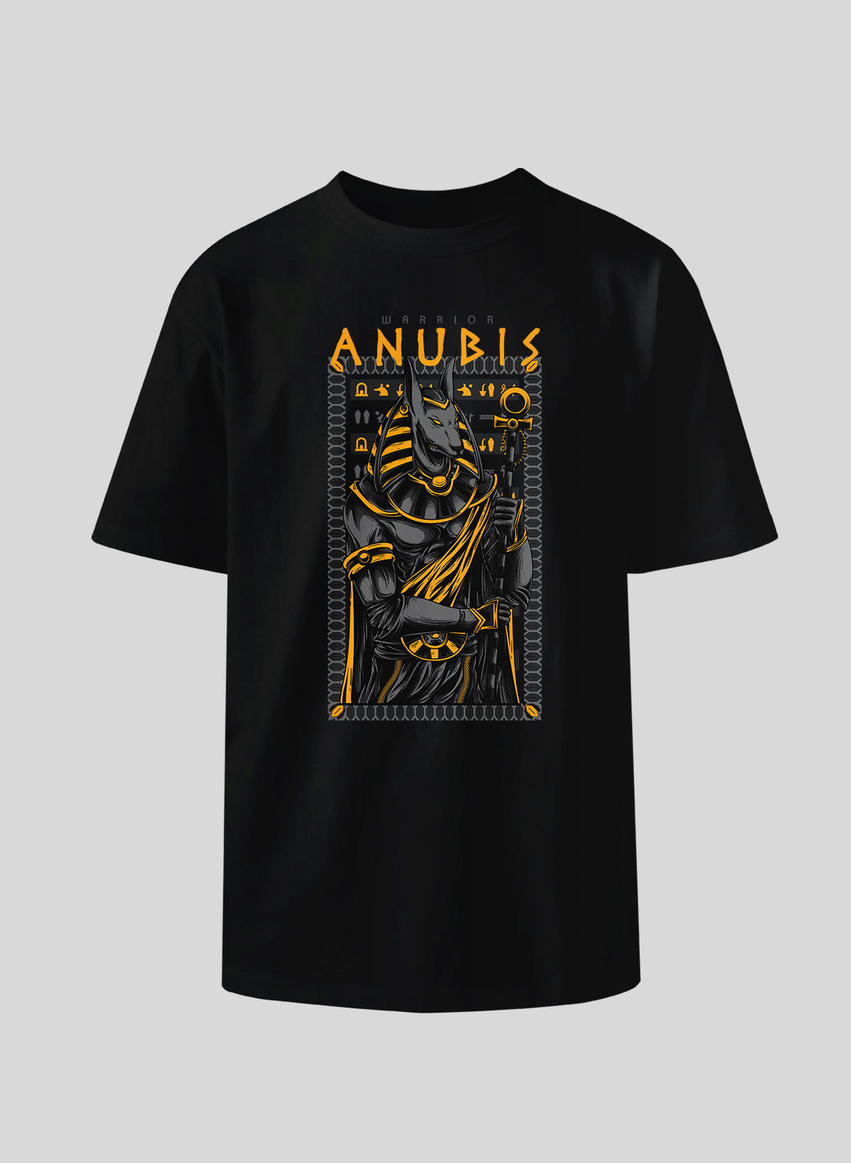 WARRIOR ANUBIS COTTON OVERSIZED T-SHIRT