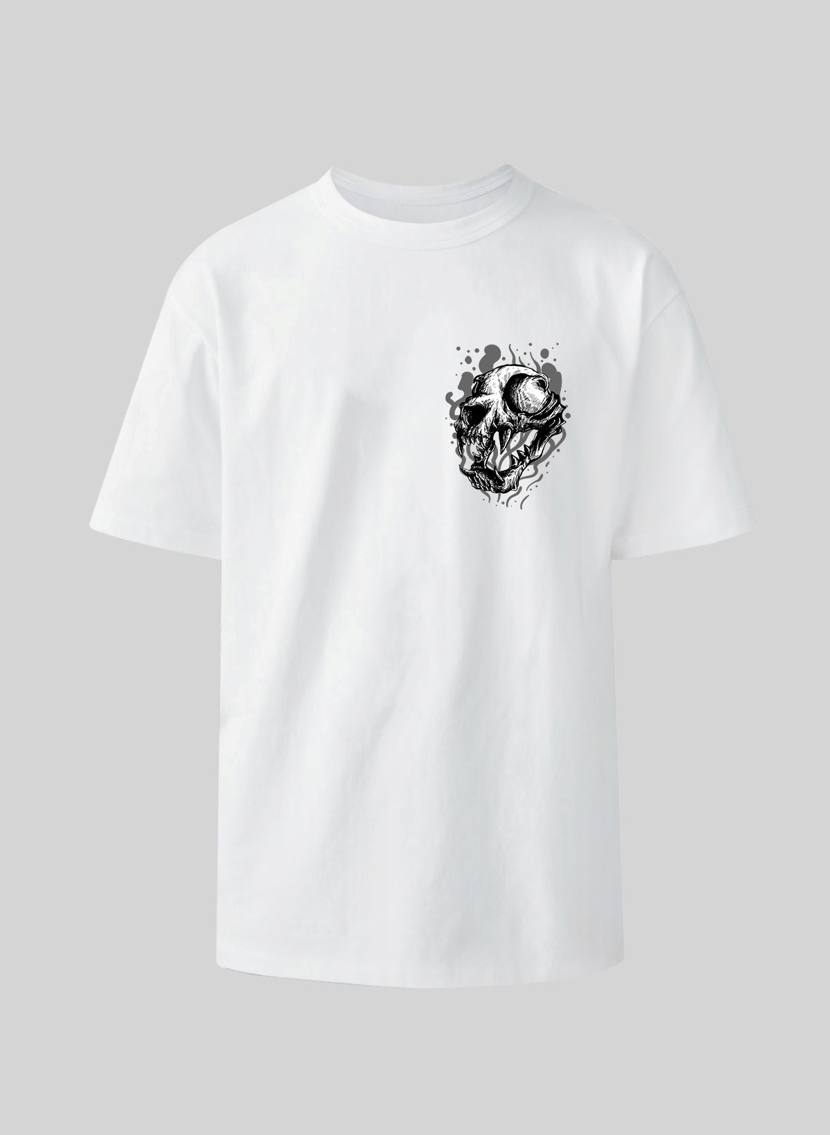 DEATHLY ROAR COTTON OVERSIZED T-SHIRT