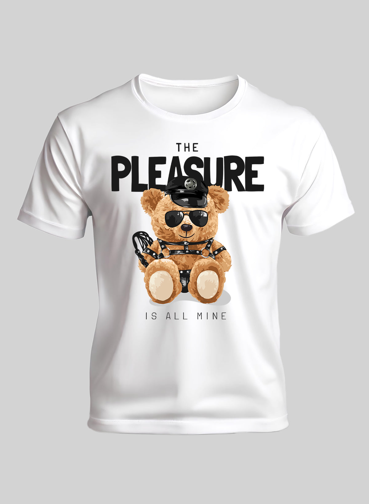 THE PLEASURE IS ALL MINE CREW NECK T-SHIRT