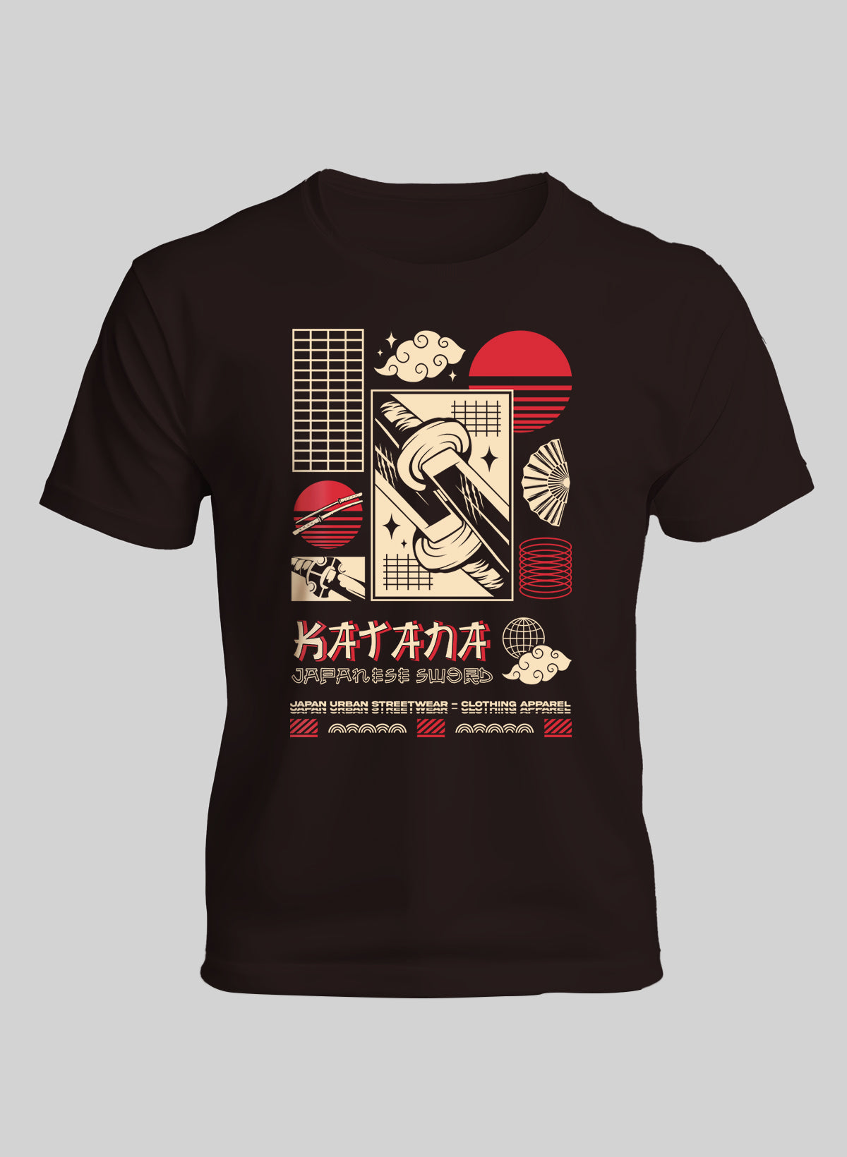 KATANA CUISINE CREW NECK T-SHIRT