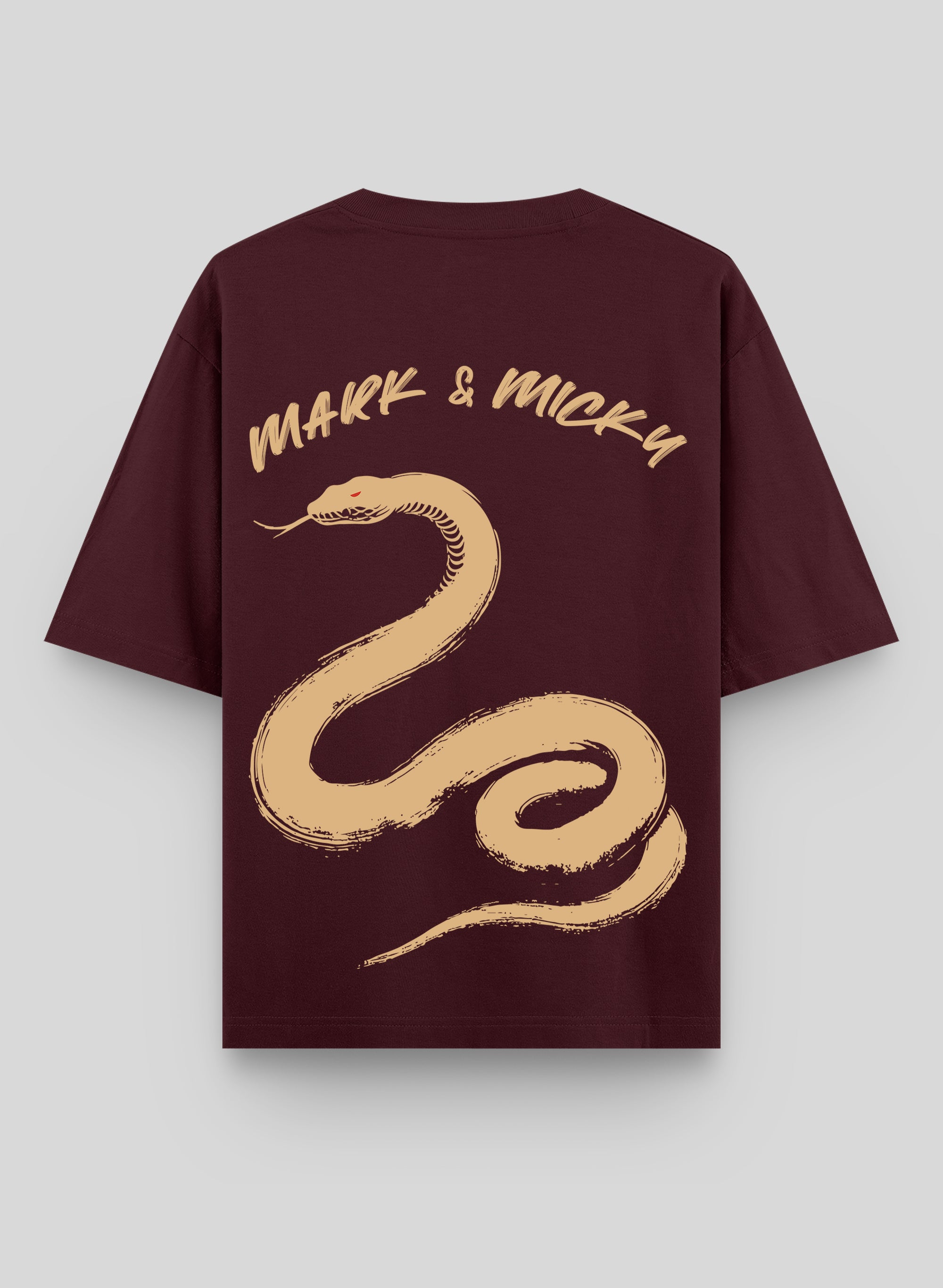 SERPENT STRIKE COTTON OVERSIZED T-SHIRT
