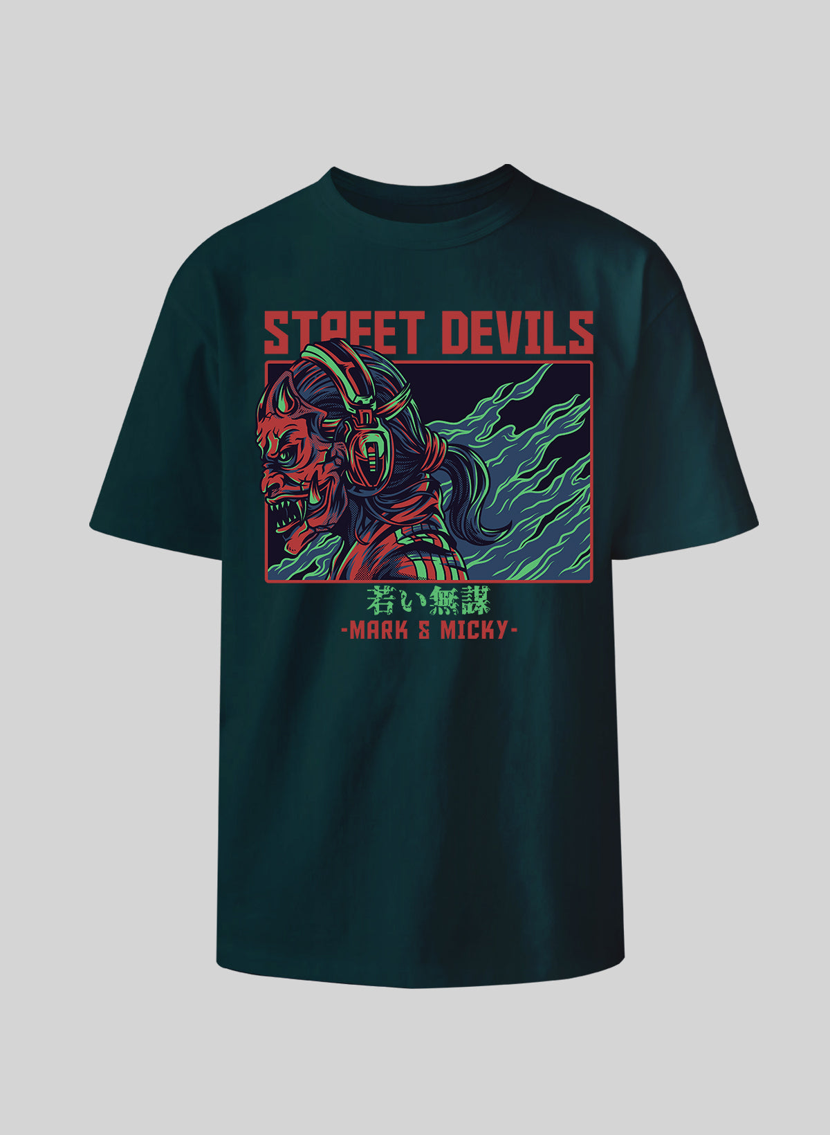 STREET DEVILS COTTON OVERSIZED T-SHIRT