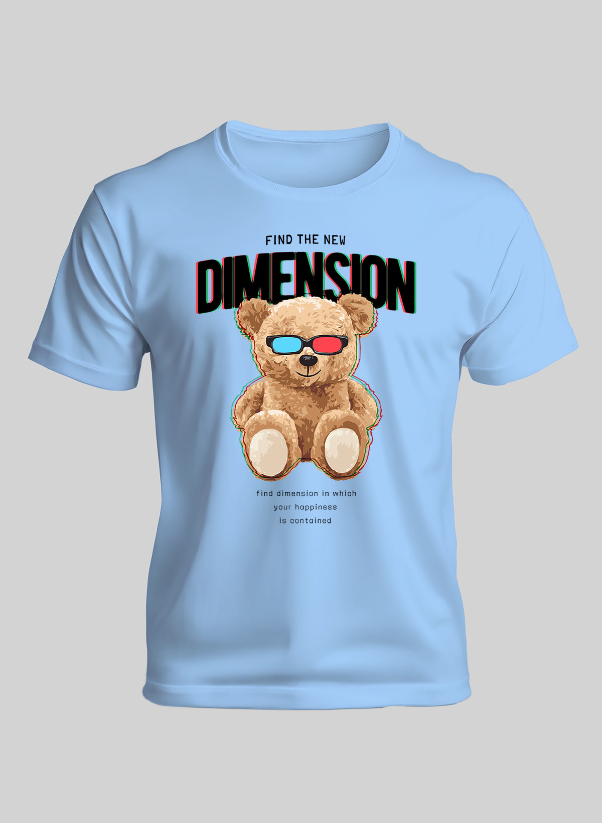 TEDDY FIND THE NEW DIMENSION CREW NECK T-SHIRT