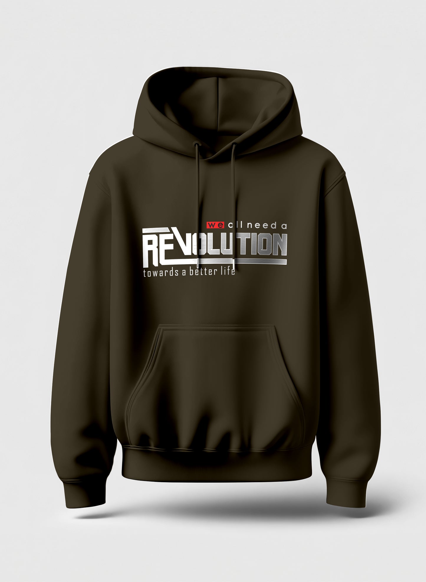 WE NEED REVOLUTION COMFORT HOODIE