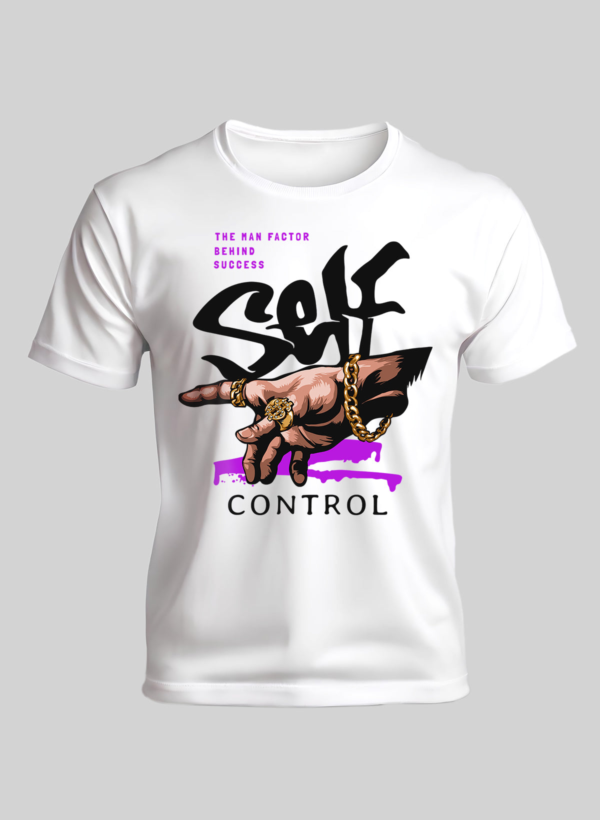 POWER IN CONTROL CREW NECK T-SHIRT