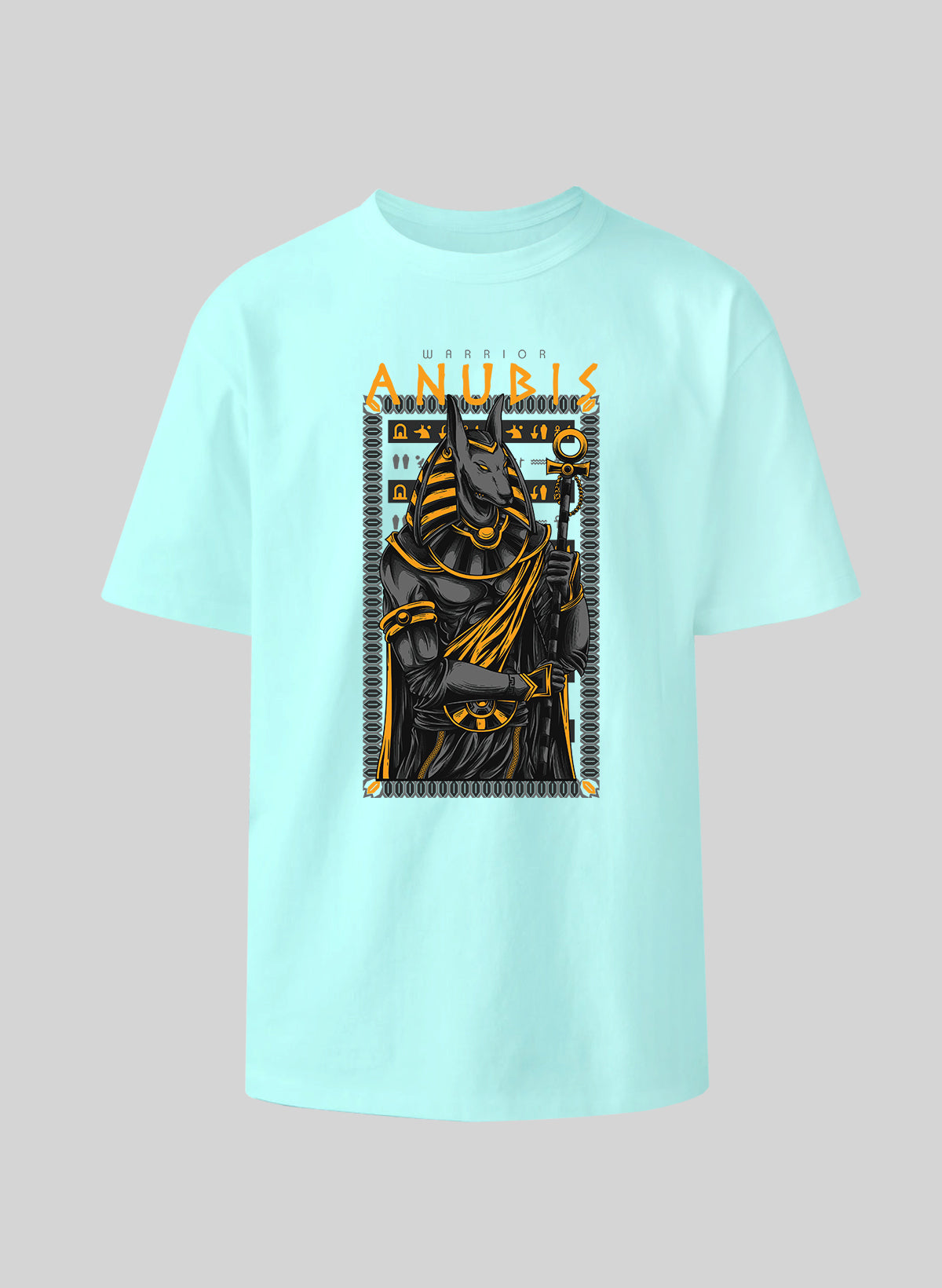 WARRIOR ANUBIS COTTON OVERSIZED T-SHIRT