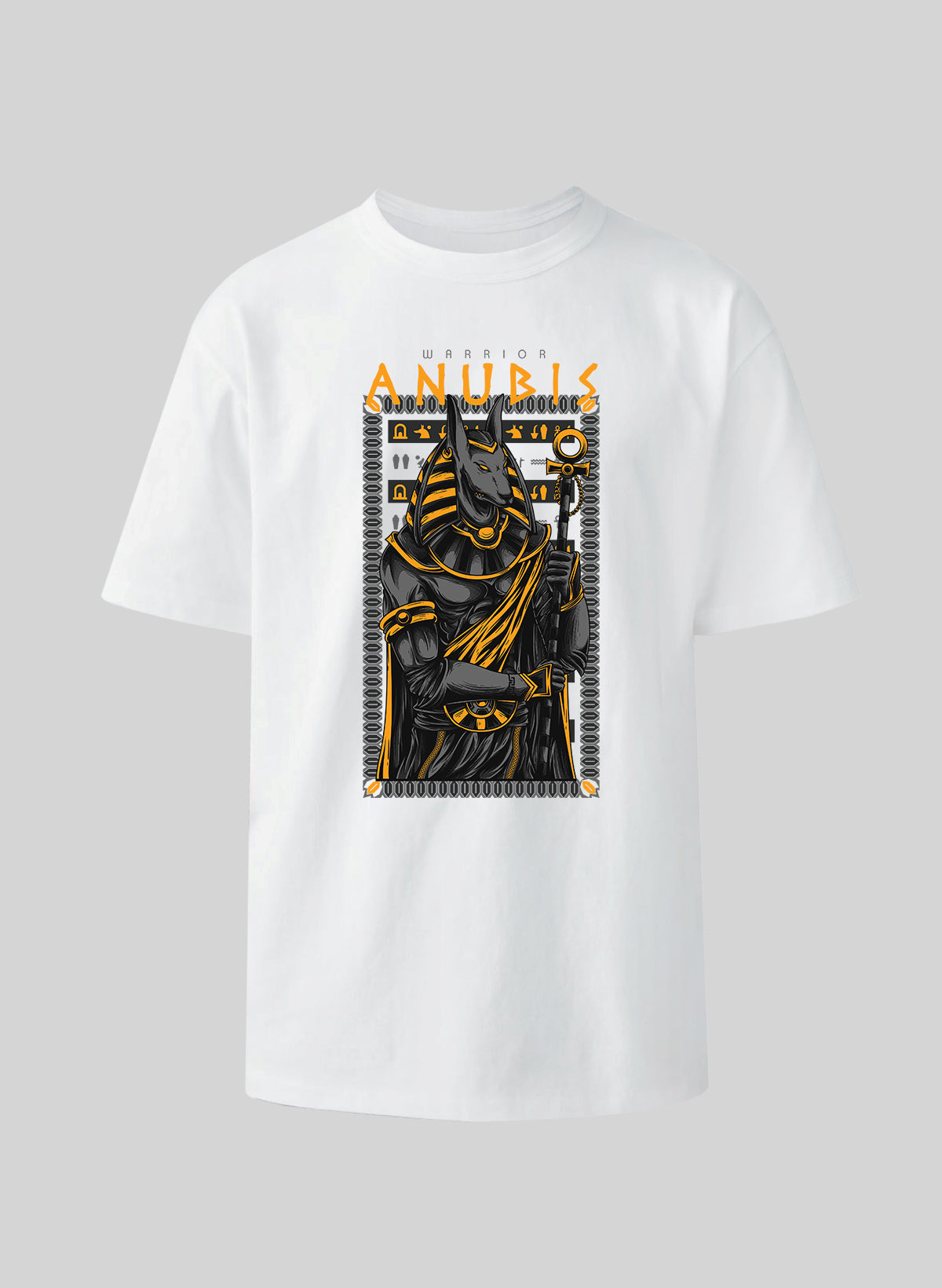 WARRIOR ANUBIS COTTON OVERSIZED T-SHIRT