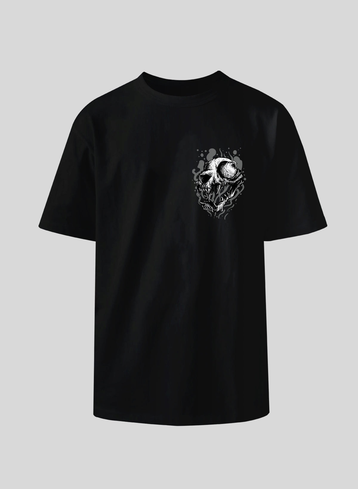 DEATHLY ROAR COTTON OVERSIZED T-SHIRT