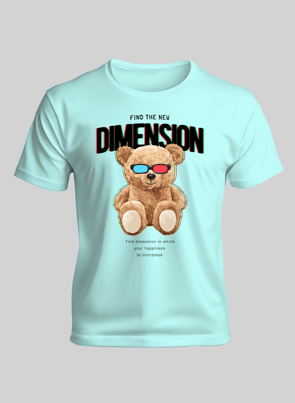 TEDDY FIND THE NEW DIMENSION CREW NECK T-SHIRT