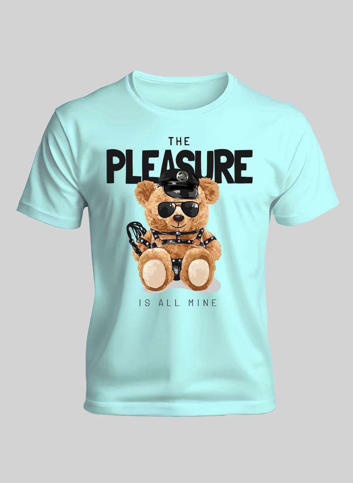 THE PLEASURE IS ALL MINE CREW NECK T-SHIRT