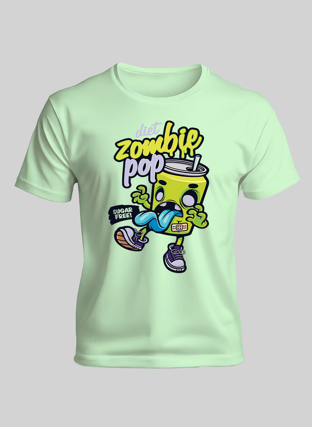 DIET ZOMBIE POP CREW NECK T-SHIRT