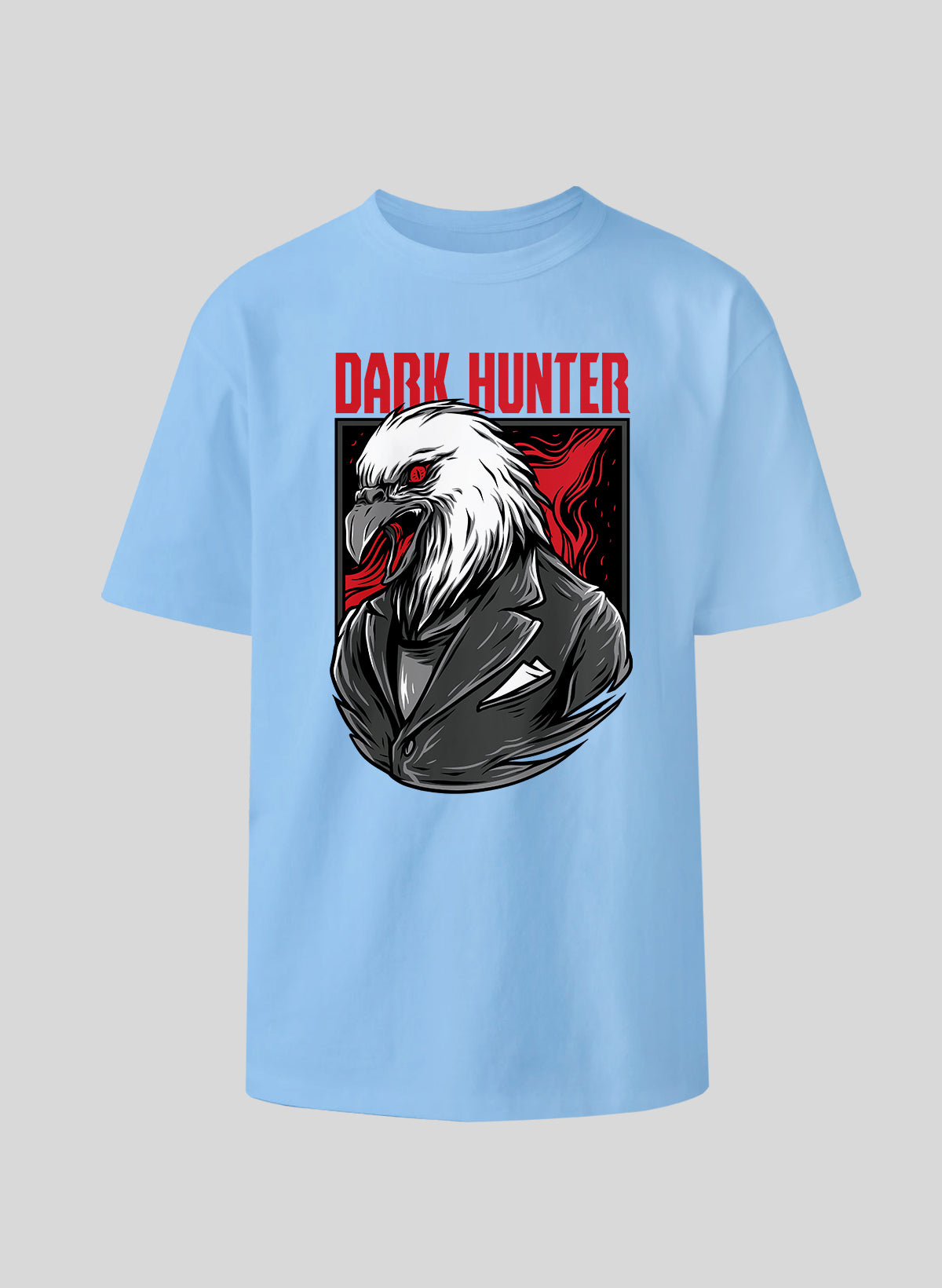 DARK HUNTER COTTON OVERSIZED T-SHIRT