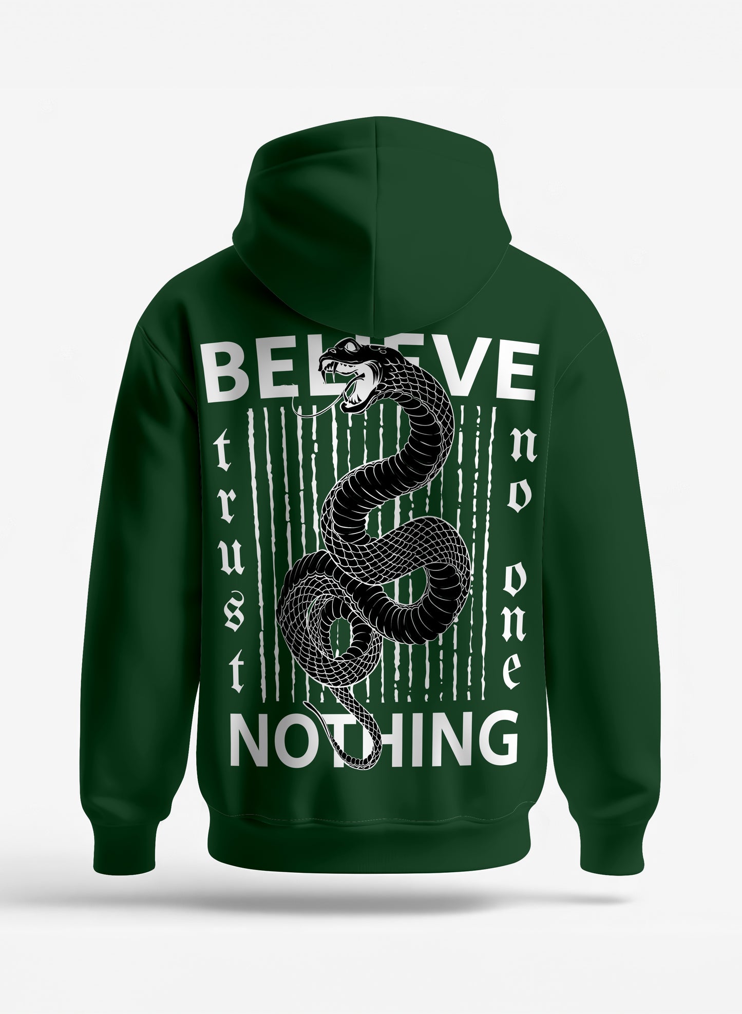 BELIEVE NOTHING CLASSIC HOODIE