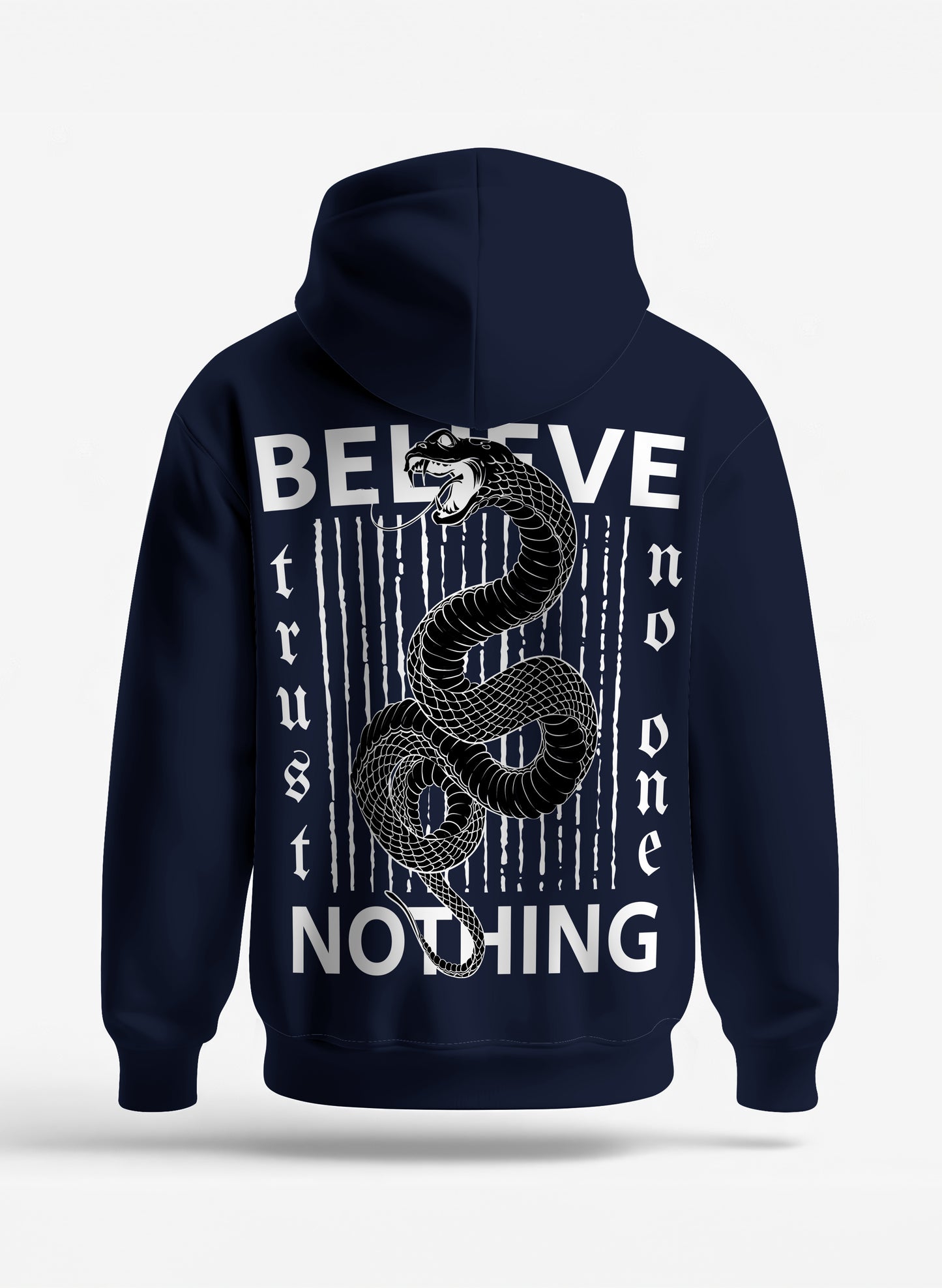 BELIEVE NOTHING CLASSIC HOODIE