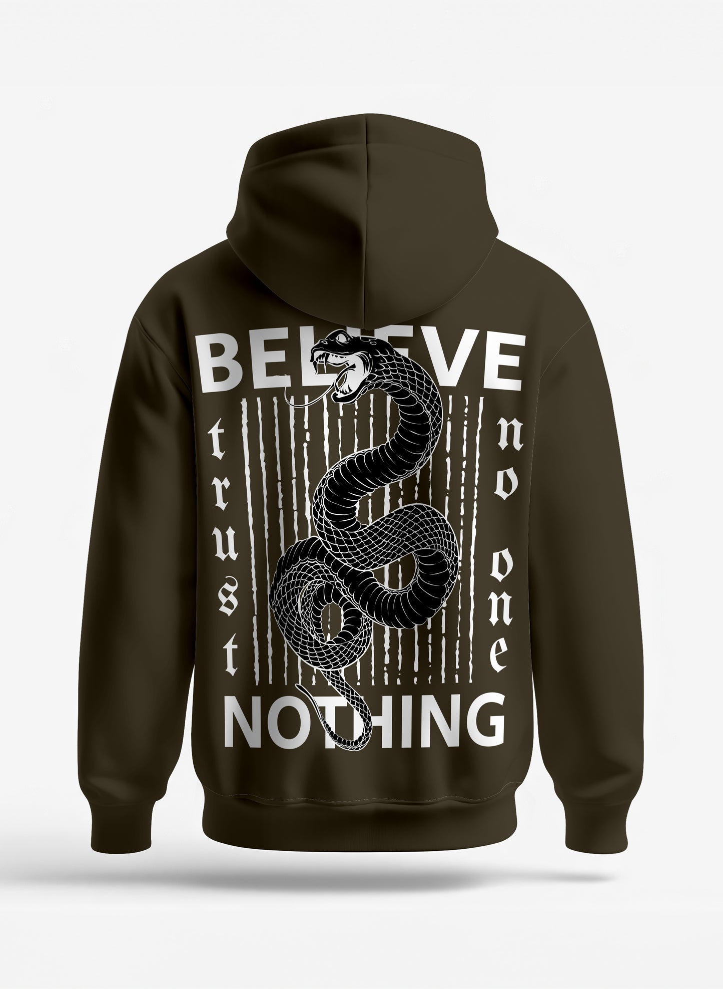 BELIEVE NOTHING CLASSIC HOODIE