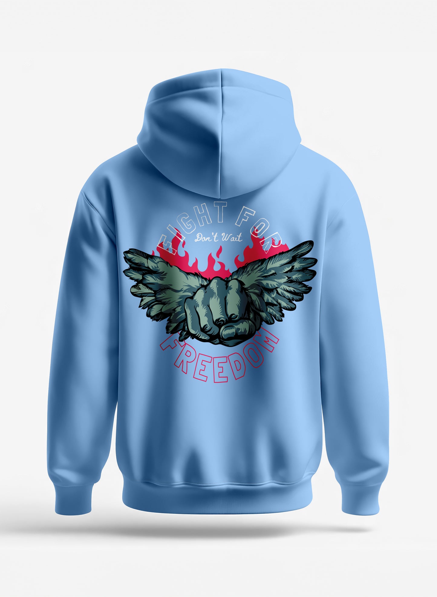 FIGHT FOR FREEDOM COMFORT HOODIE